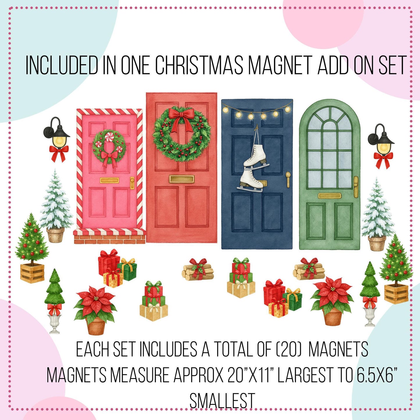 Magnet Magic Magnetic House Wall Decal for Kids
