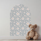 Magnet Magic Wall - Blue Daisy Floral