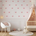 Amoire Pink Bows Wall Decals