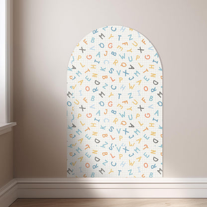 Magnet Magic Arch - Alphabet Magnetic Wall Decal for Kids