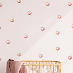 Baseballs Wall Decals