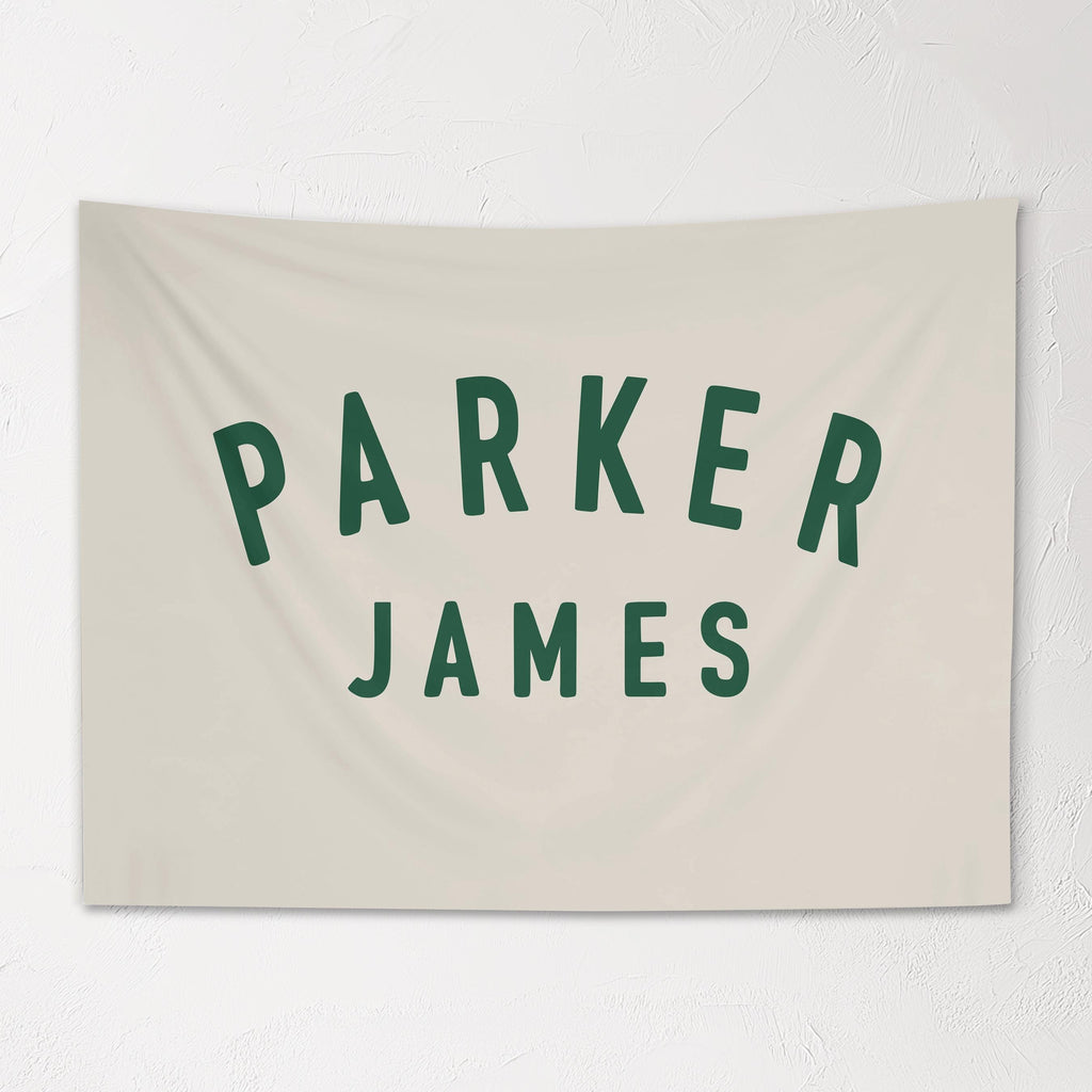 Personalized Name Banner, Custom Name Wall Art Hanging, Kids Wall Decor, Children's Wall Art