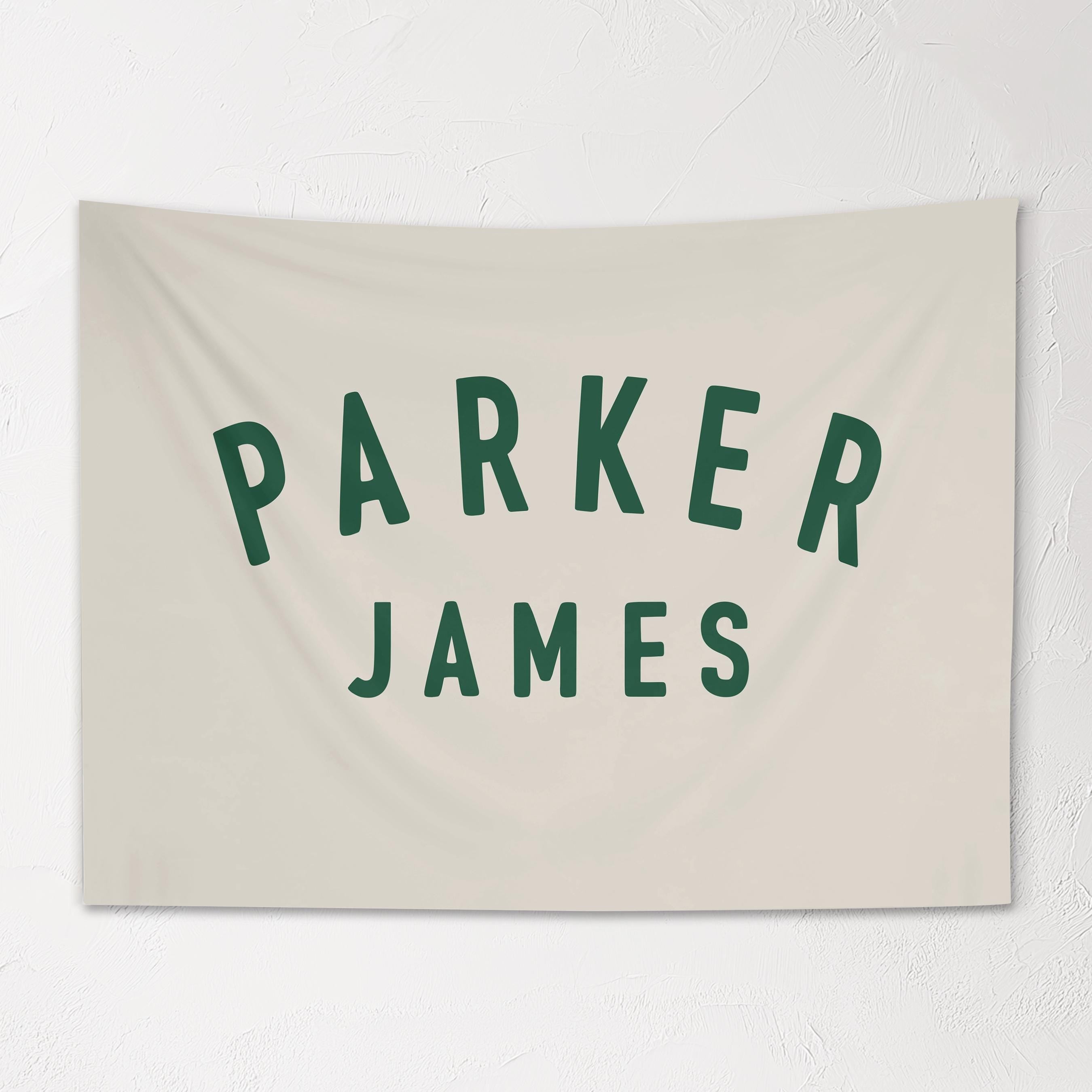 Personalized Name Banner, Custom Name Wall Art Hanging, Kids Wall Decor, Children's Wall Art