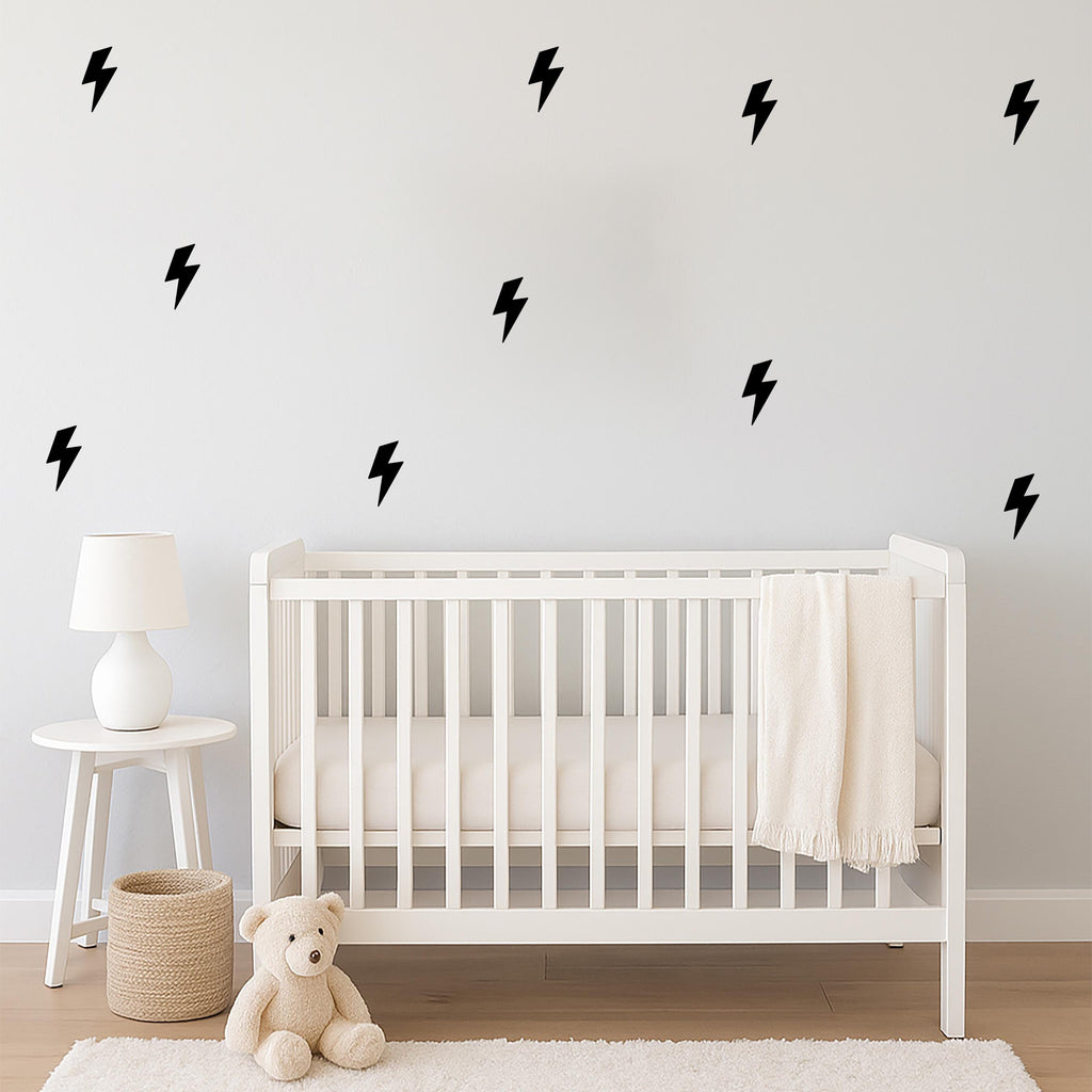 Lightning Bolts Wall Decals