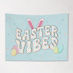 Fabric Tapestry Banner, Easter Vibes, Kids Wall Art Room Decor, Children's Wall Art