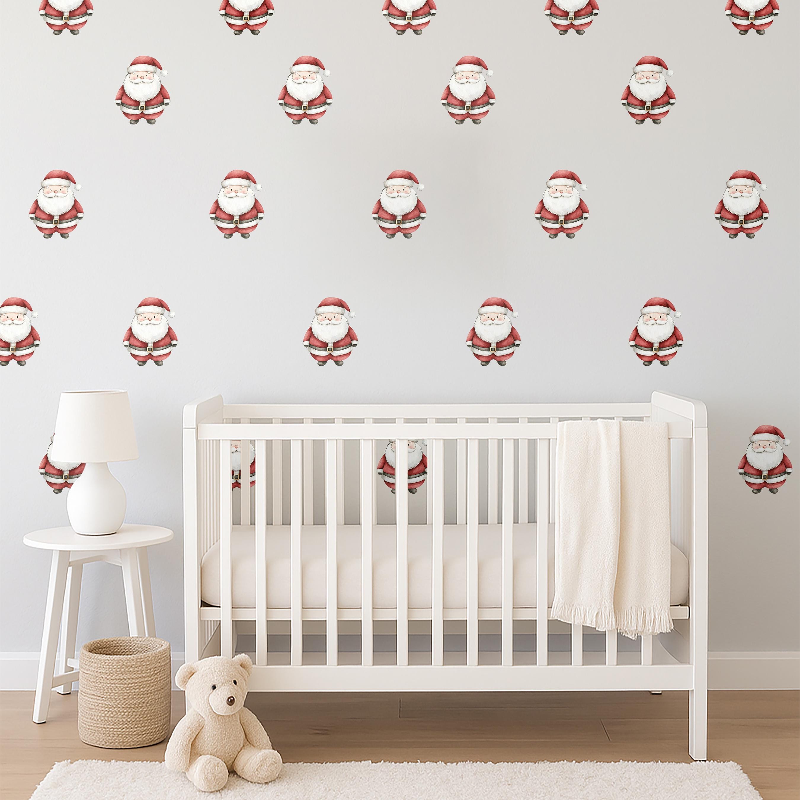 Cute Santa Wall Decals
