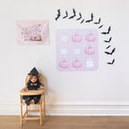 Magnet Magic Pink Tic Tac Toe Board - Magnetic Board Game for Kids
