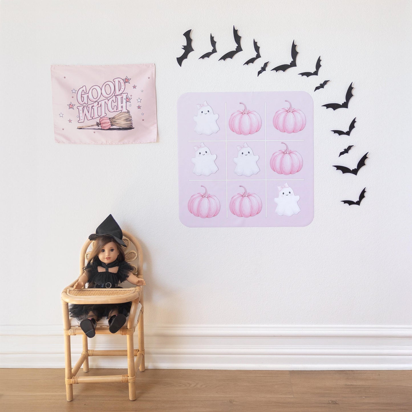 Magnet Magic Tic Tac Toe Board - Magnetic Board Game for Kids