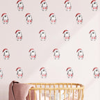 Cute Christmas Penguin Wall Decals