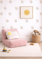 Boho Cats Wall Decals, Cat Wall Decor, Nursery Wall Decor