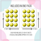 Tennis Ball Wall Decals