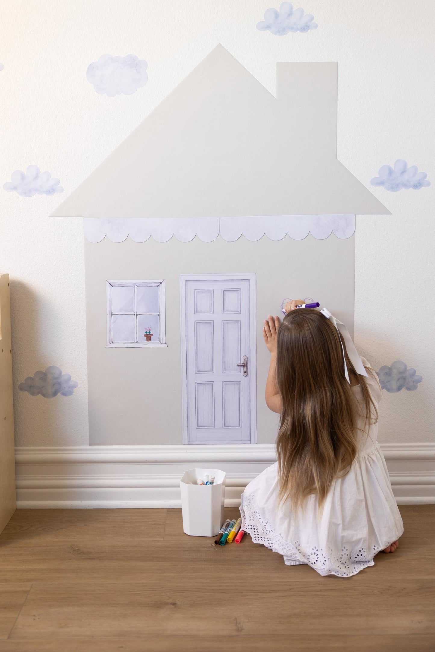 Magnet Magic Magnetic House Wall Decal for Kids