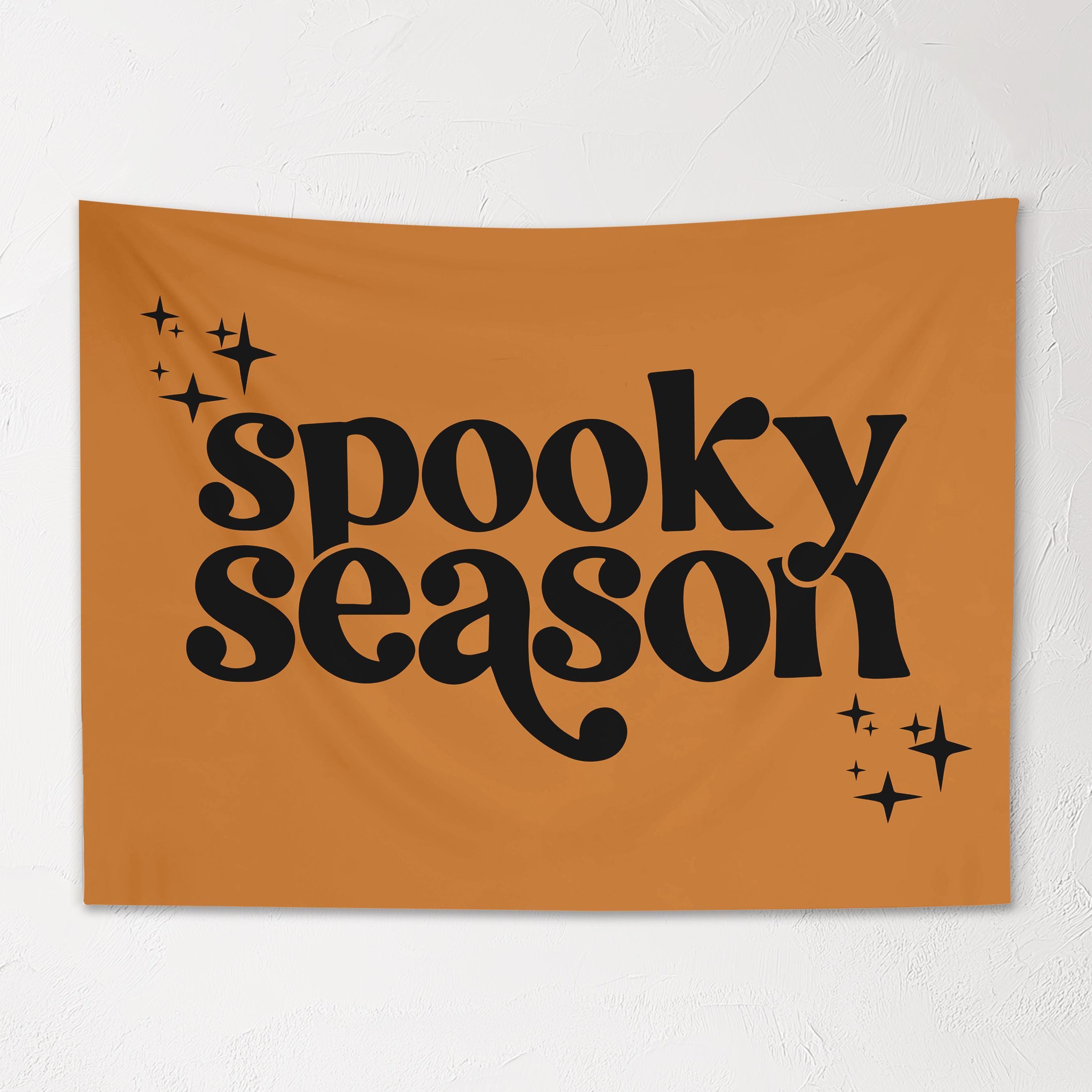 Halloween Banner, Spooky Season, Halloween Decor, Halloween Wall Art