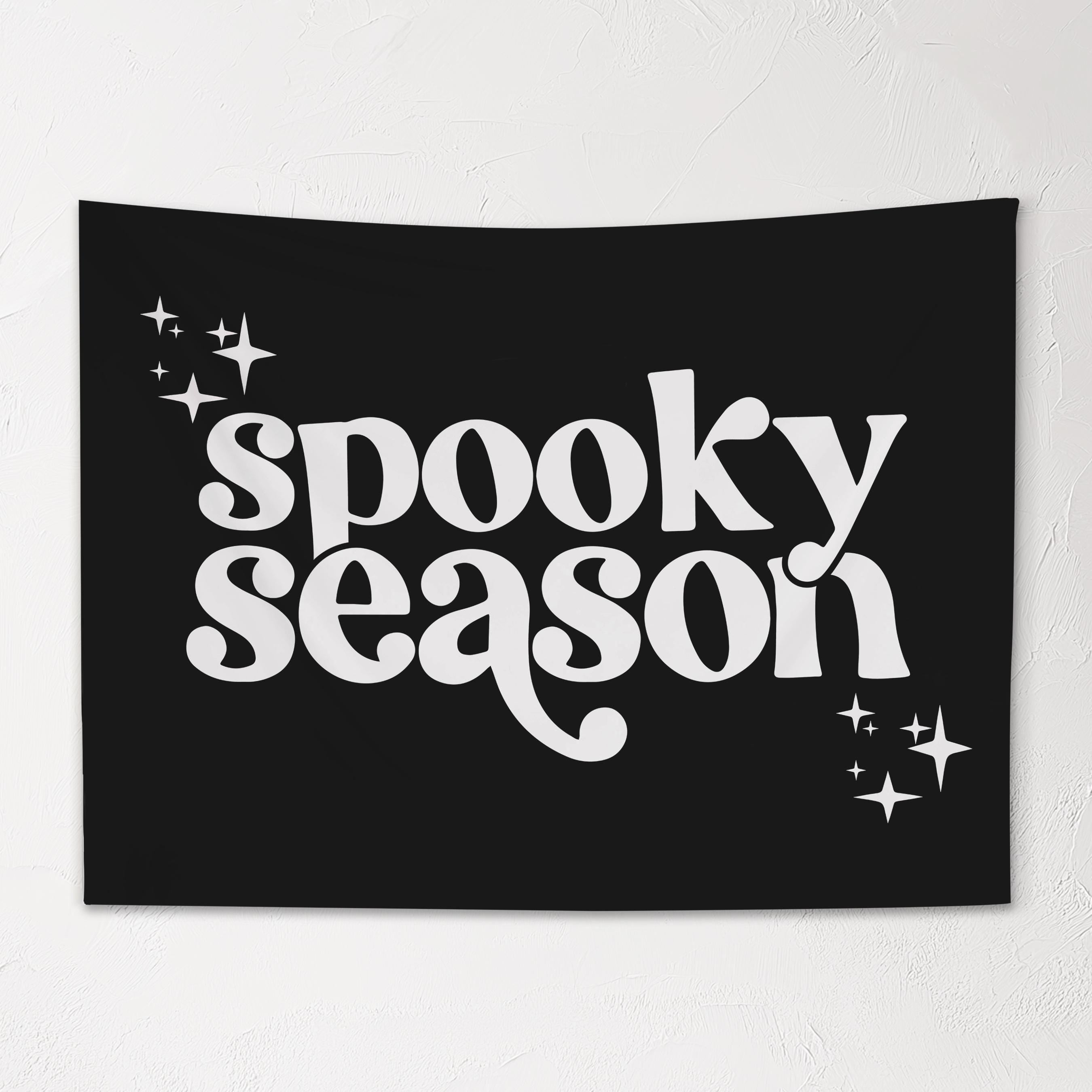 Halloween Banner, Spooky Season, Halloween Decor, Halloween Wall Art, Wall Hanging