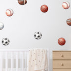 Sports Balls Wall Decals