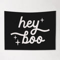 Halloween Banner, Hey Boo, Halloween Decor, Halloween Wall Art, Wall Hanging