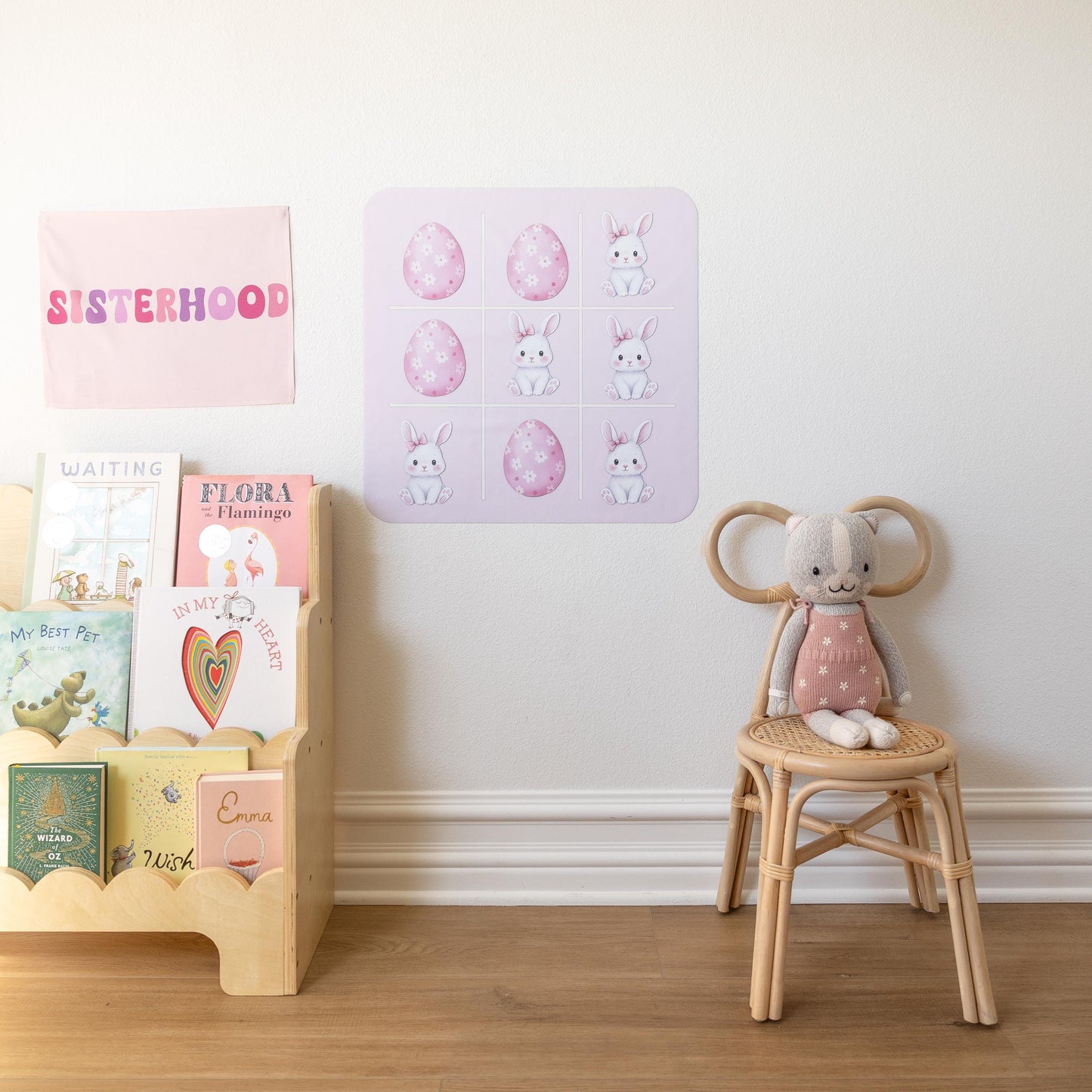 Magnet Magic Tic Tac Toe Board - Magnetic Board Game for Kids