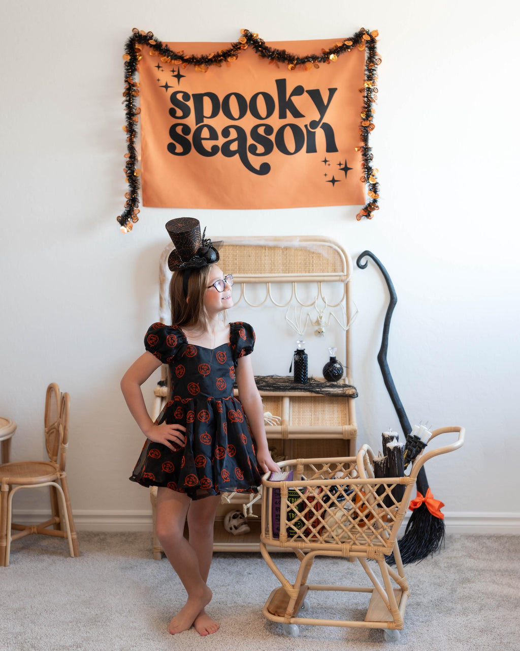 Halloween Banner, Spooky Season, Halloween Decor, Halloween Wall Art