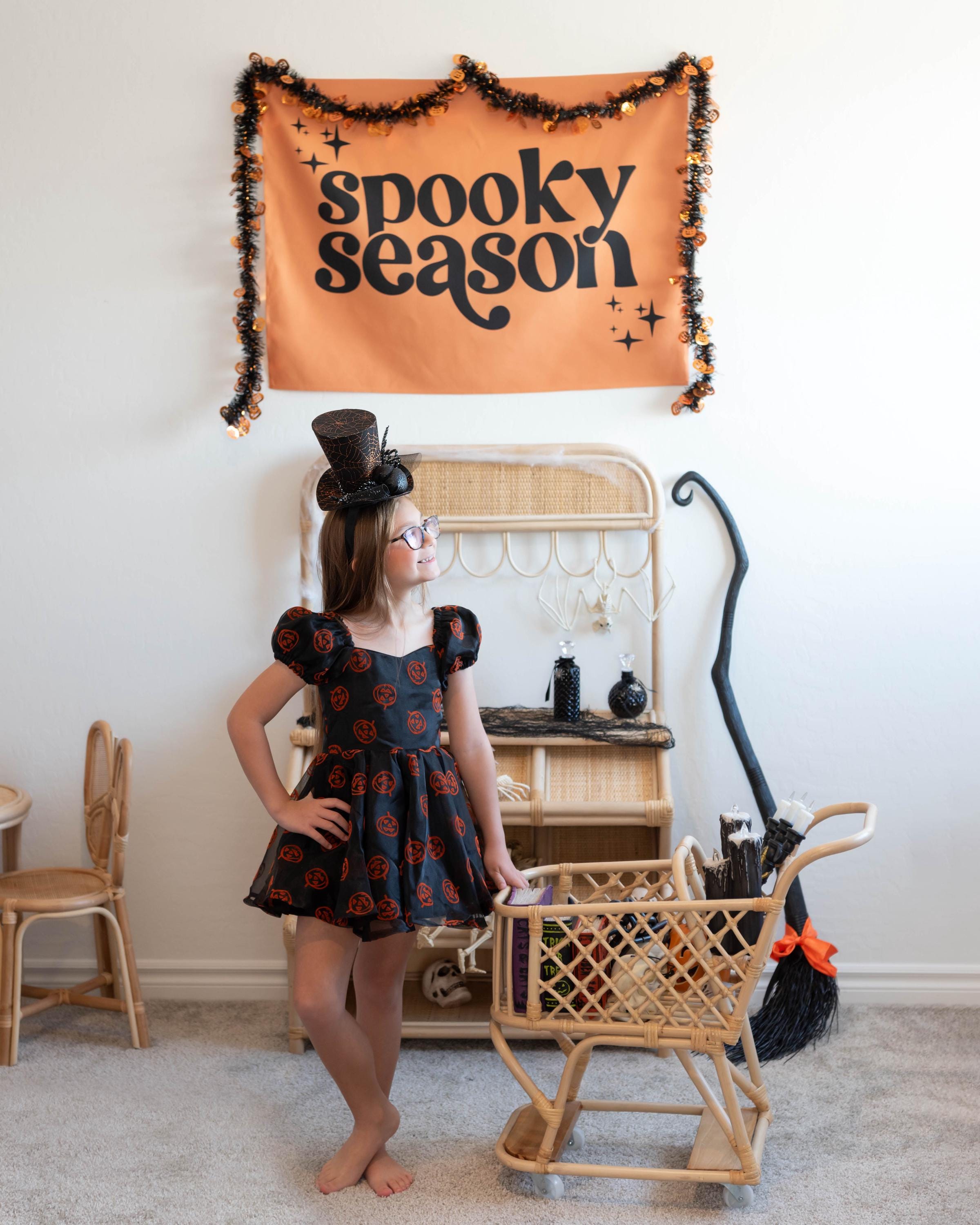 Halloween Banner, Spooky Season, Halloween Decor, Halloween Wall Art