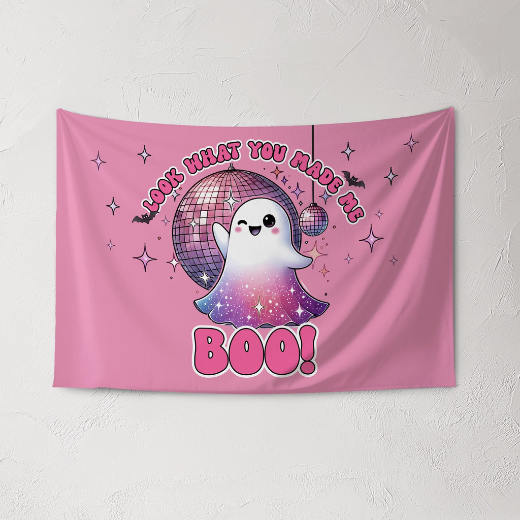 Halloween Banner, Look What you Made me Boo , Happy Halloween Decor