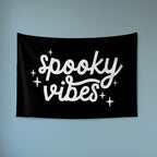 Halloween Banner, Spooky Vibes, Halloween Decor, Halloween Wall Art