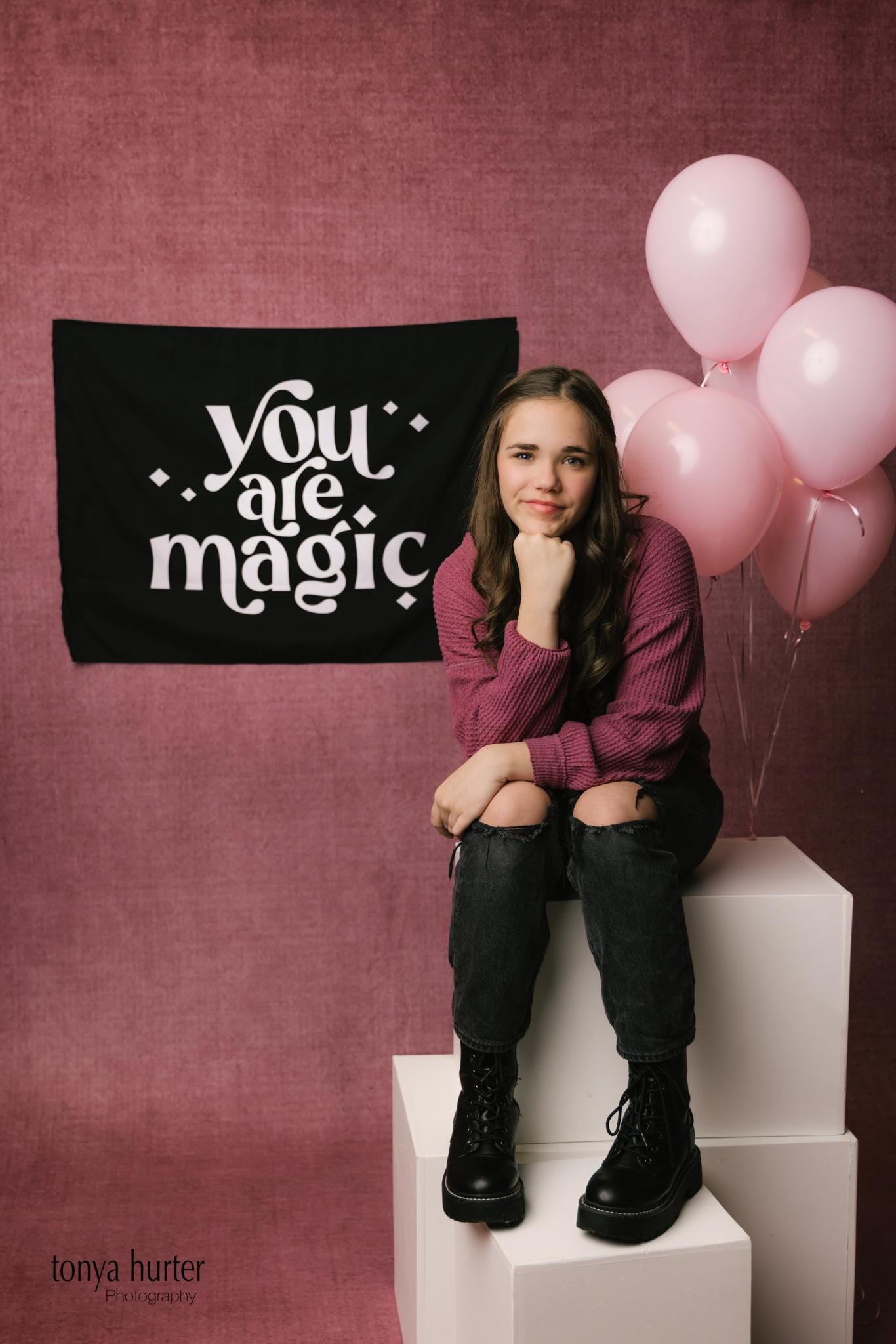Fabric Tapestry Banner, You Are Magic , Kids Wall Art Room Decor