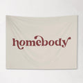 Fabric Tapestry Banner, Homebody , Kids Wall Art Room Decor, Childrens Wall Art