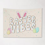 Fabric Tapestry Banner, Easter Vibes, Kids Wall Art Room Decor, Children's Wall Art