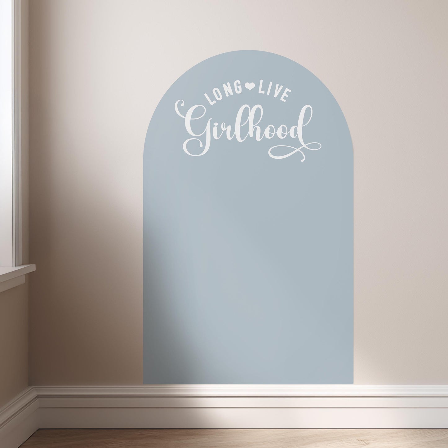 Magnet Magic Arch - Long Live Girlhood Magnetic Wall Decal for Kids