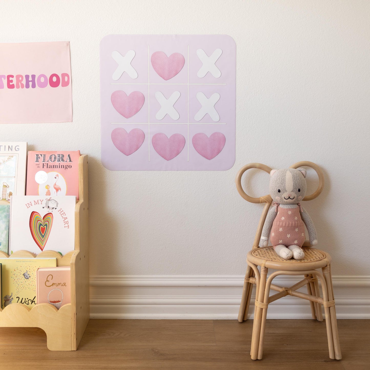 Magnet Magic Tic Tac Toe Board - Magnetic Board Game for Kids