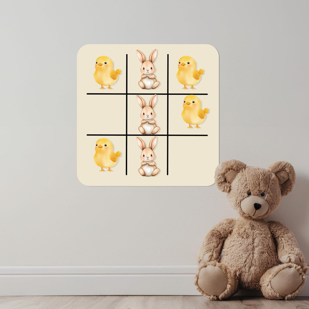 Magnet Magic Neutral Tic Tac Toe Board