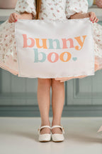 Fabric Tapestry Banner, Bunny Boo , Kids Wall Art Room Decor, Children's Wall Art