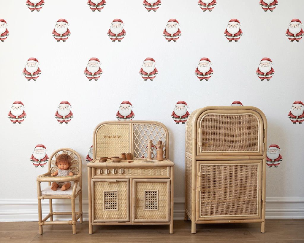 Cute Santa Wall Decals
