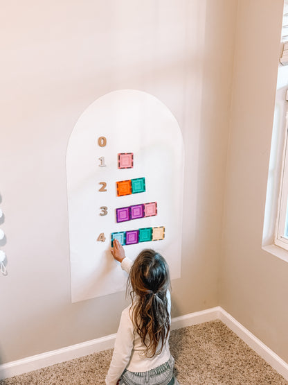 RTS Mini Magnet Magic Arch - Many Colors Available - Magnetic Wall Decal for Kids