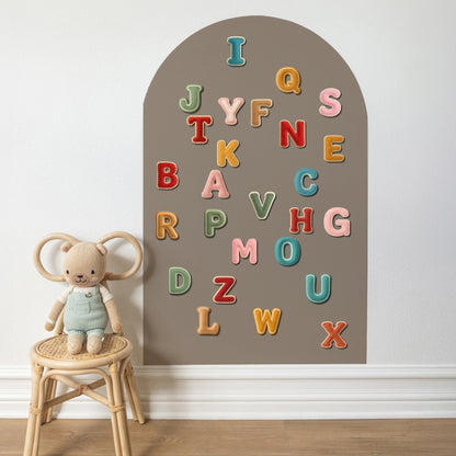 Alphabet Magnet Set - ABC Letters Decorative Magnets, Magnets for Magnet Magic Arch , Play wall Magnets, Educational