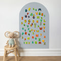Dinosaur Letters & Numbers Magnet Set - For Magnet Magic Wall & More