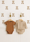 Beige Bear Wall Decals