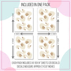 Beige Swan Wall Decals