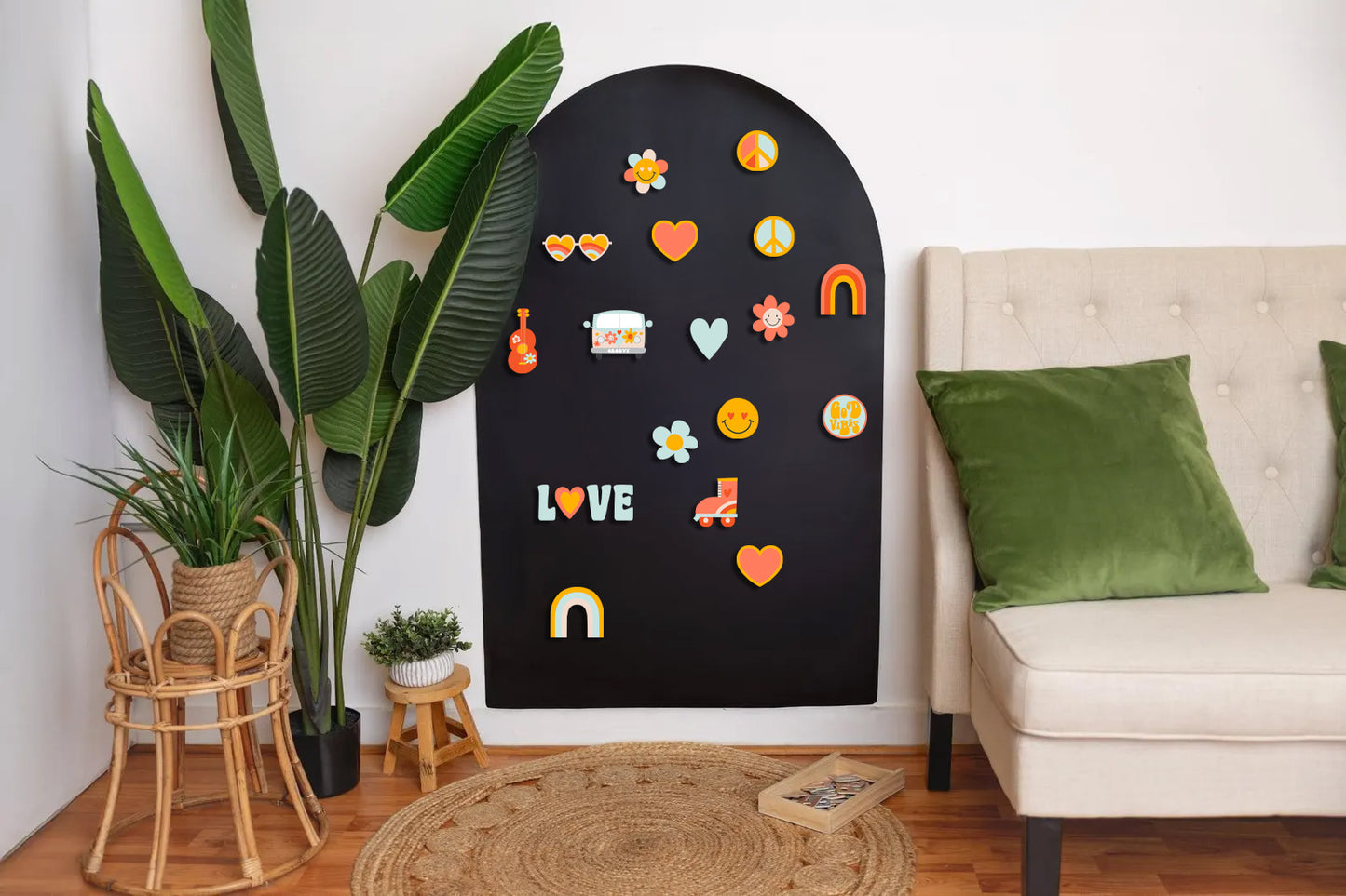 Girls Magnet Set - Fun Kids Decorative Magnets, Magnets for Magnet Magic Arch, Play wall