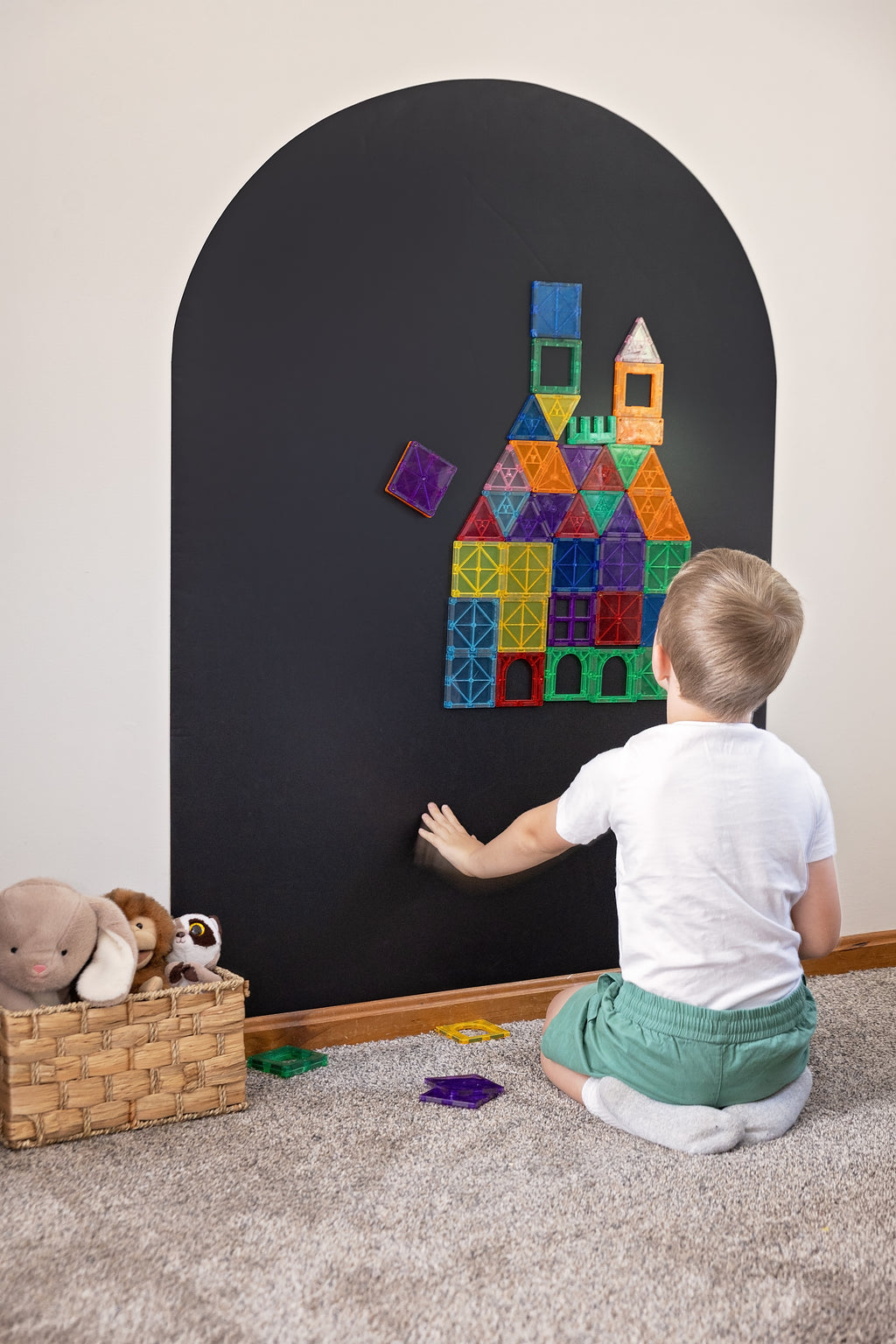 EXTRA LARGE Magnet Magic Wall  - Removable Damage-Free Magnetic Wall