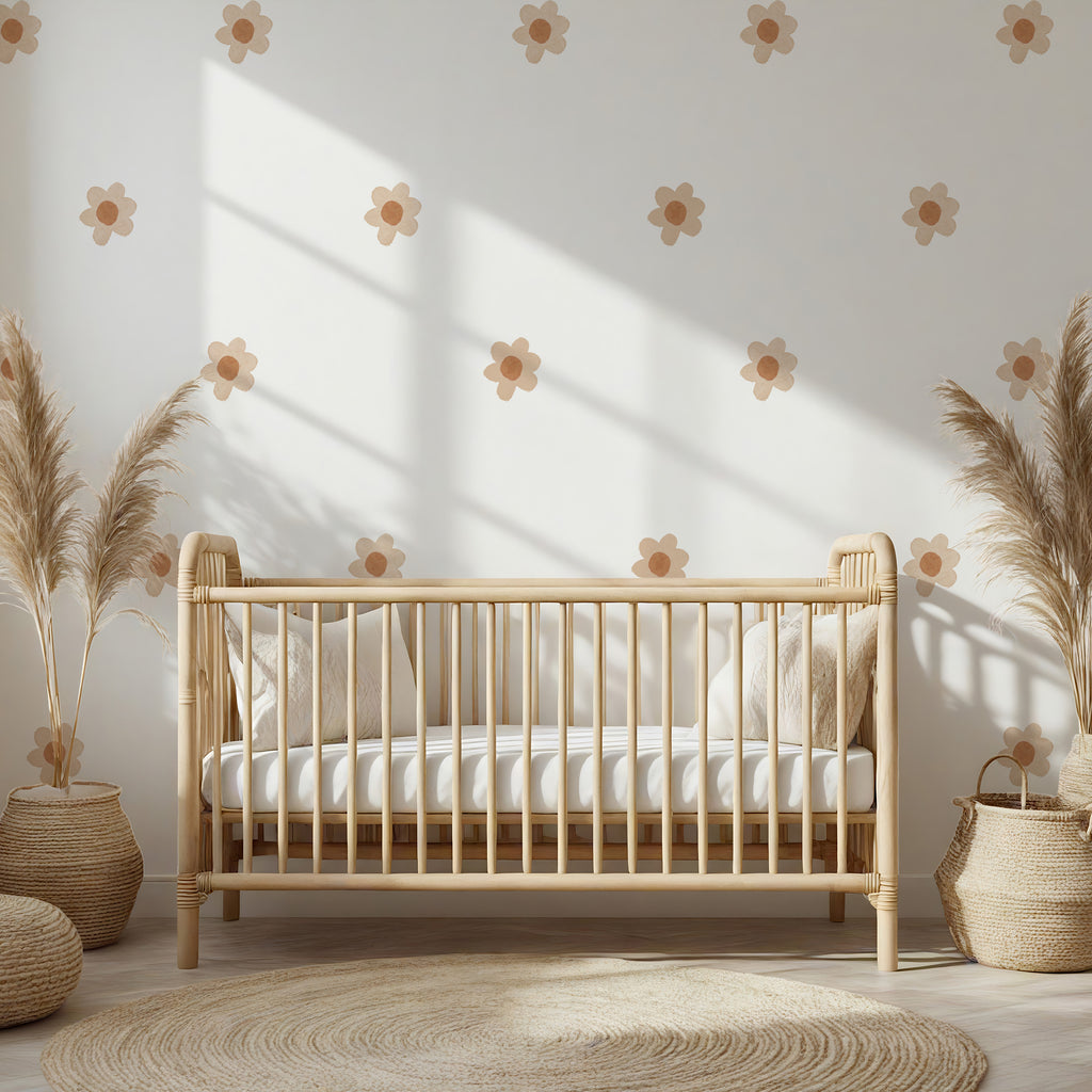 Boho Daisy Wall Decals