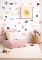 Boho Doodles Wall Decals