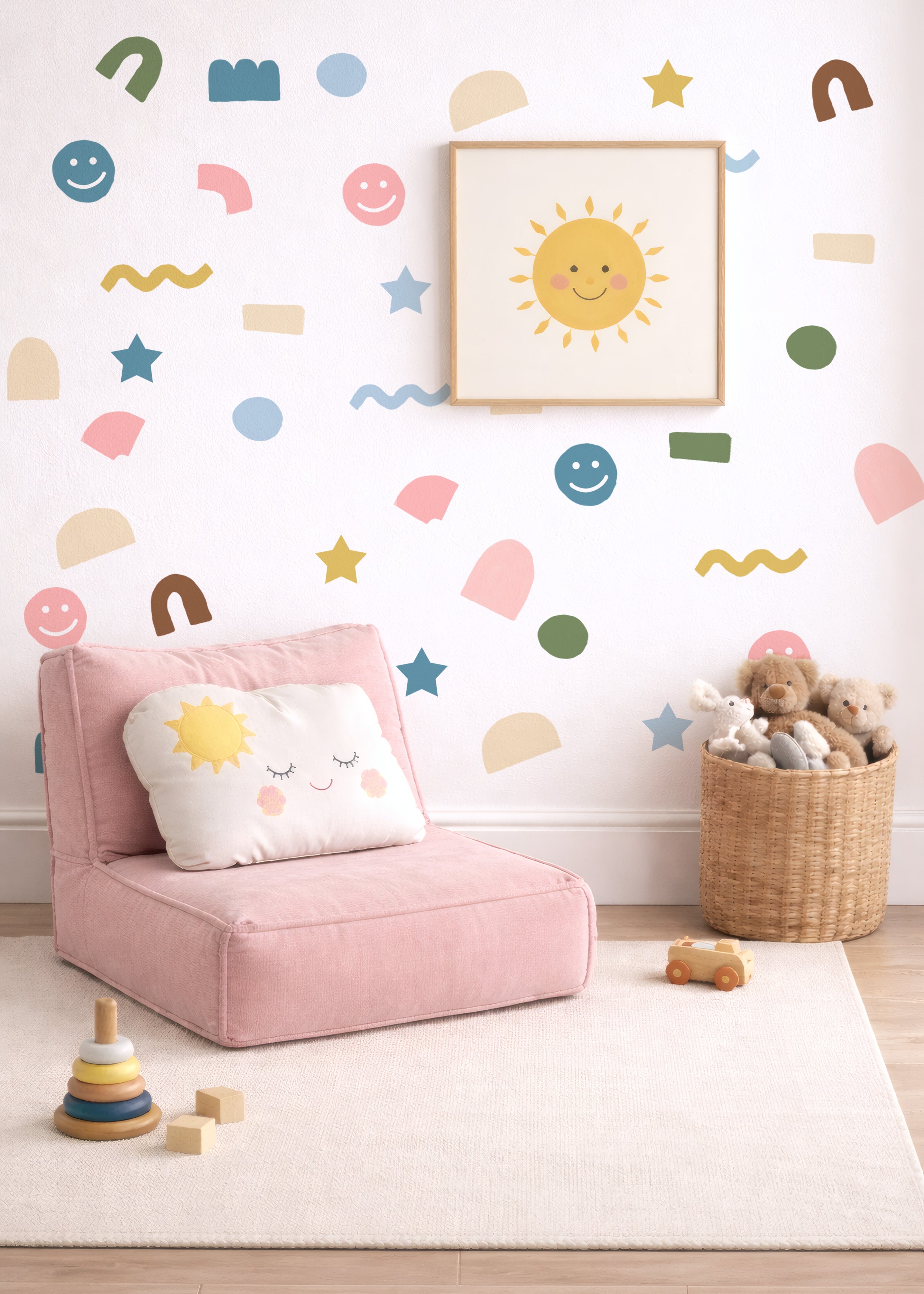 Boho Doodles Wall Decals