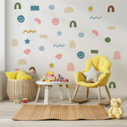 Boho Doodles Wall Decals