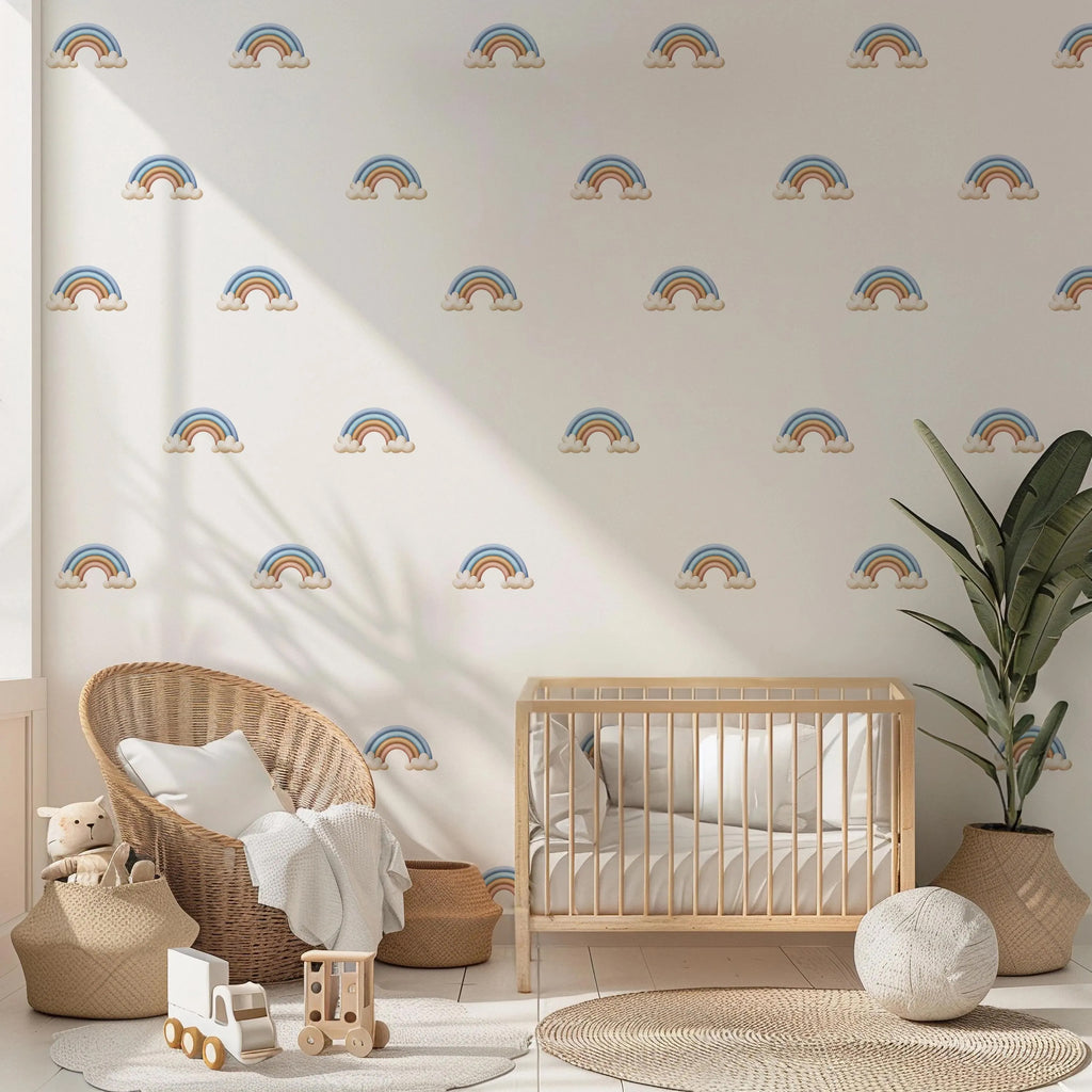 Bold Boho Rainbow Wall Decals