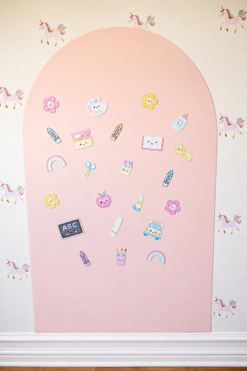 Pastel School Magnet Set - Back To School Magnets For Magnet Magic Wall & More