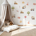 Construction Wall Decals