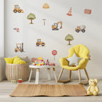 Construction Wall Decals