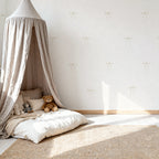 Cream Coquette Bow Wall Decals