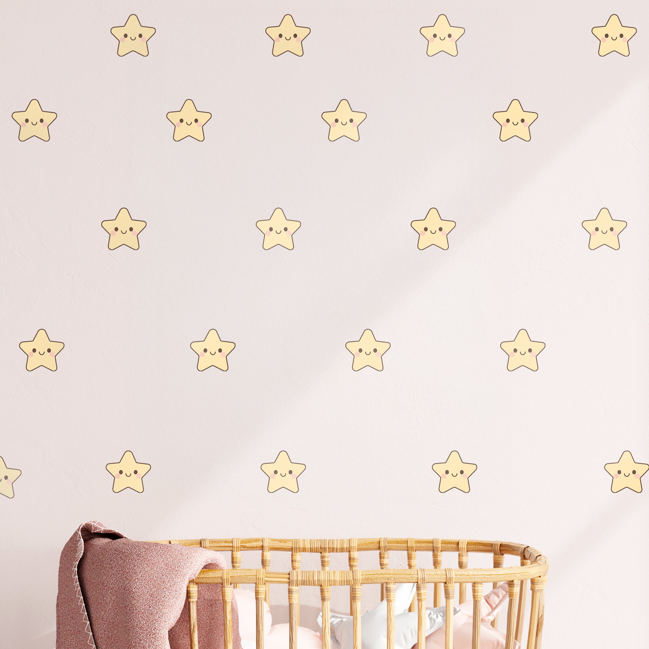 Boho Stars Wall Decals